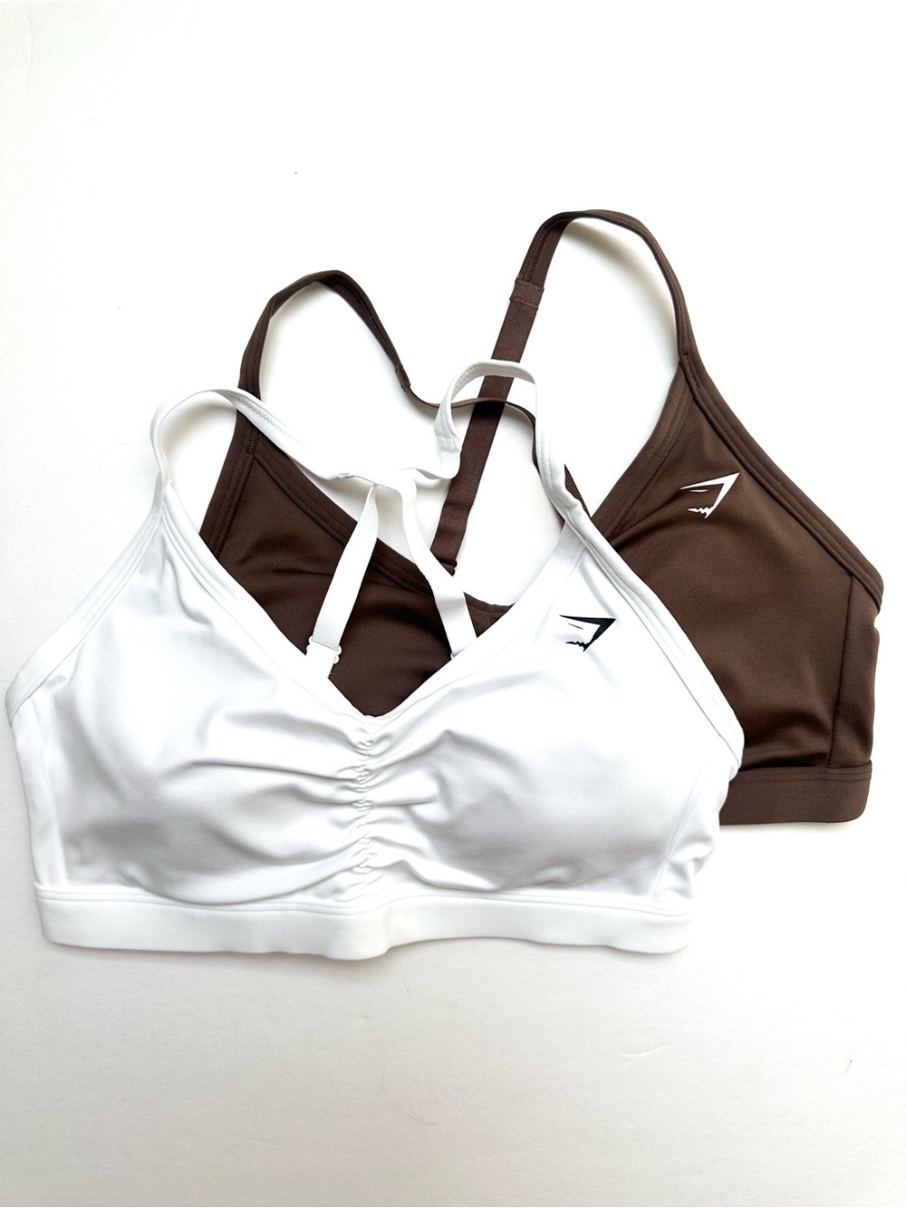 Gymshark M Ruched Sports Bra Set